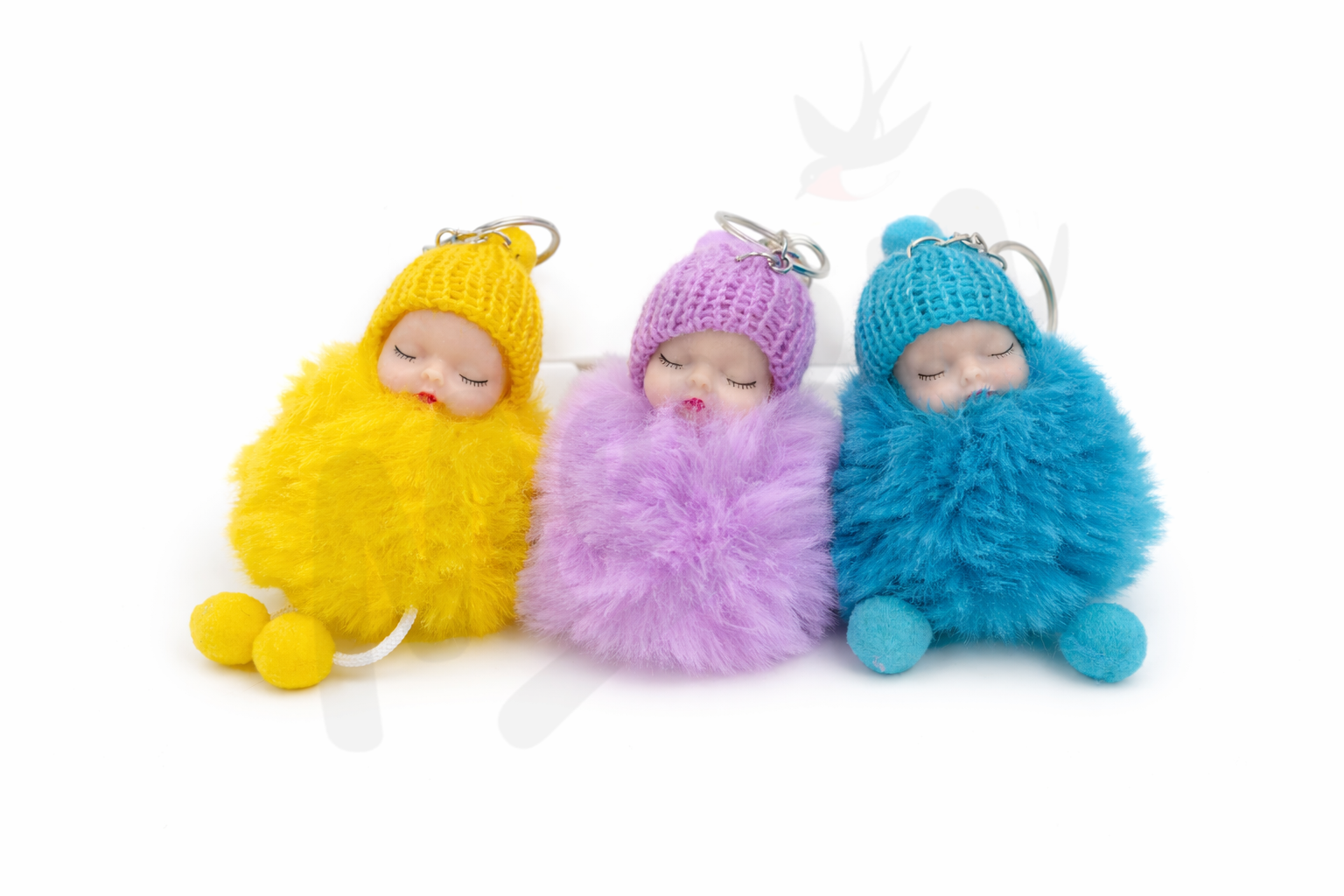 フワフワベビーキーホルダー